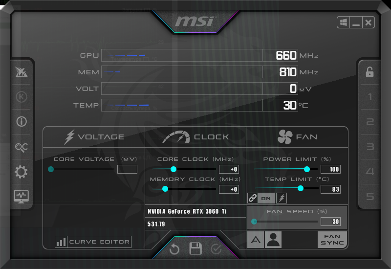 Скачет частота видеокарты. Fan Speed setting. Мониторинг мощности 3060.